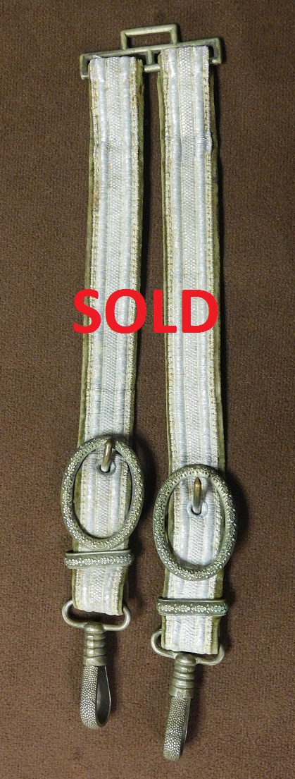 Nice Set of Original Army Dagger Hangers (#29721)
